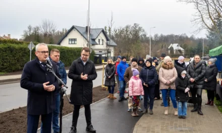 Augustów: Ulica Arnikowa symboliczne oddana do użytku [Video, Foto]