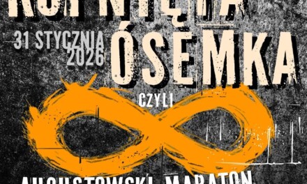 Teatr Pneumatyczny świętuje w tym roku swoje 8. urodziny – a jak ósemkę kopnąć, to wyjdzie nieskończoność. Dlatego 31 stycznia 2026 roku teatr gra BEZ PRZERWY!