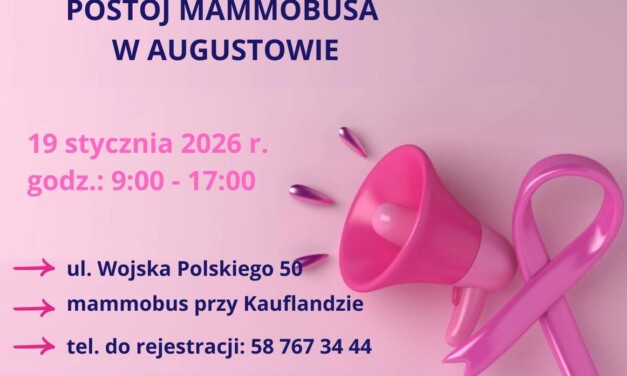 Zbadaj piersi profilaktycznie w Augustowie!