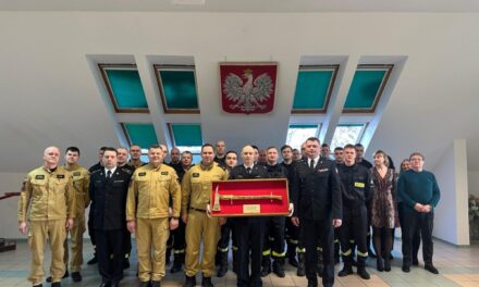 Pożegnanie Strażaka odchodzącego na zaopatrzenie emerytalne