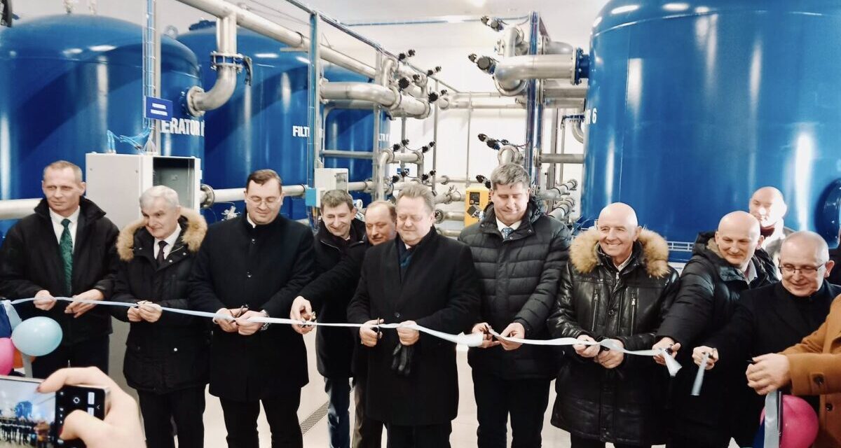 Nowa Stacja Uzdatniania Wody otwarta w Sztabinie