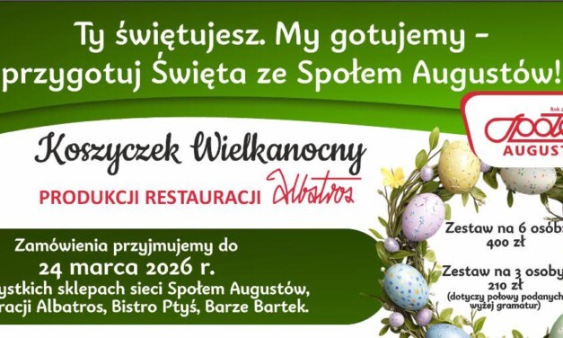 Wielkanoc bez gotowania? Restauracja Albatros ma gotowy Koszyczek Świąteczny