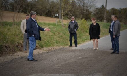 Spotkanie samorządowców w terenie. Pruska Wielka, Pruska Mała i Jeziorki