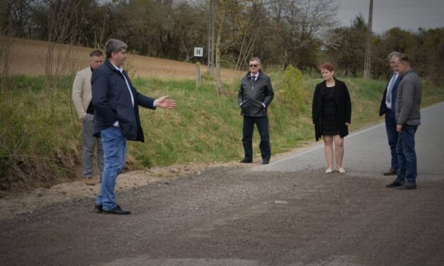 Spotkanie samorządowców w terenie. Pruska Wielka, Pruska Mała i Jeziorki
