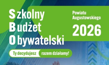 Rusza Szkolny Budżet Obywatelski Powiatu Augustowskiego 2026